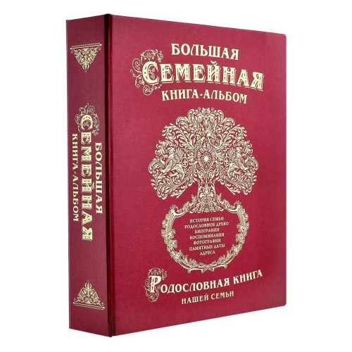 Большая семейная книга-альбом (классическая)
