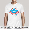 Прикольная футболка *Выпускник 2026*