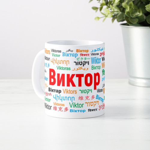 Именная кружка "Виктор"