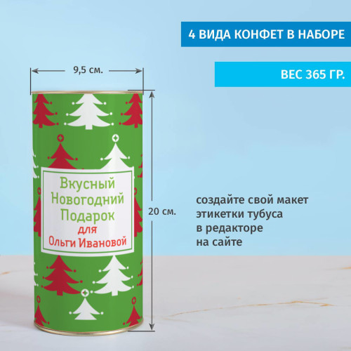 Именной сладкий подарок «Добрые традиции»