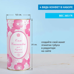 Именной сладкий подарок "Для вкусного чаепития"