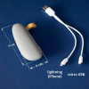Именной пауэрбанк-камень "Сдвинь мир!"