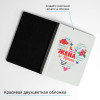Именной ежедневник "Сердце из слов ЖЕНЕ"