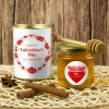Подарочный мед "Happy Valentine's Day"