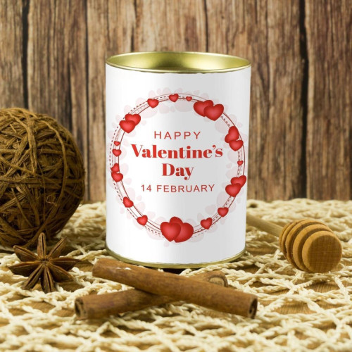 Подарочный мед "Happy Valentine's Day"