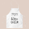 Фартук именной «the LORD of the GRILL»