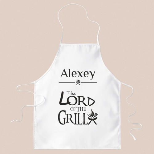 Фартук именной «the LORD of the GRILL»