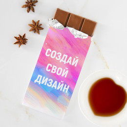 Сладкая открытка (шоколадка) с вашим дизайном