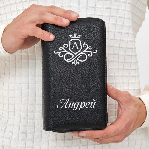 Кошелек Амстердам с именной печатью