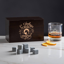 Именной подарочный набор Whiskey "Год Лошади"
