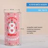 Именной тубус с печеньем "С праздником 8 марта!"
