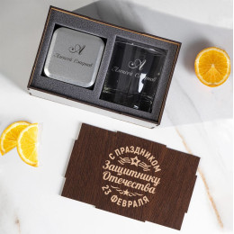 Подарочный набор Whiskey "Защитнику Отечества"