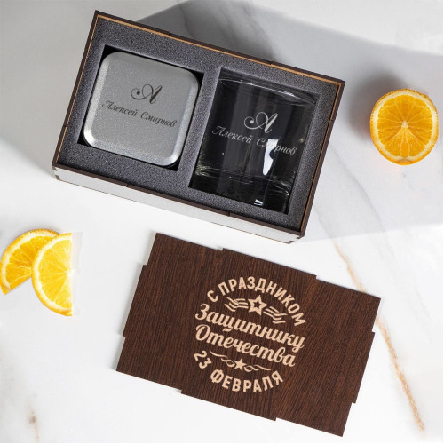 Подарочный набор Whiskey "Защитнику Отечества"