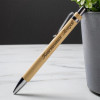 Именная бамбуковая ручка с гравировкой