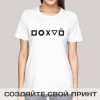 Футболка хенская "Фигурная"