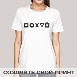 Футболка хенская "Фигурная"