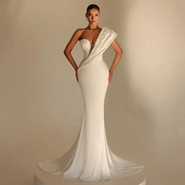 Eightree 2025 Длинные свадебные платья русалки Милая бисером Свадебное платье принцессы Вечерние свадебные бальные платья для выпускного вечера по индивидуальному заказу