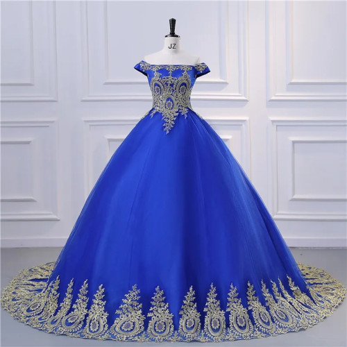 Эшли Глория, платья с открытыми плечами, элегантные платья Quinceanera, роскошное кружевное платье, реальное фото, бальное платье для выпускного вечера