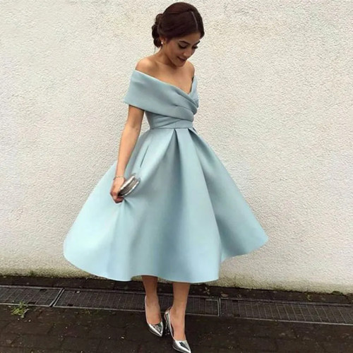 Вечерние платья для выпускного вечера по индивидуальному заказу Vestido De Noiva Sereia Gown Boat Neck Robe De Soiree Атласное плиссированное платье для выпускного вечера Soirée