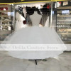 Нижняя юбка для свадьбы, 7 обручей, белое платье для Quinceanera, Нижняя юбка, супер пушистая кринолин, Нижняя юбка для бального платья