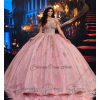 Блестящее Мексиканское платье принцессы Quinceanera, бальное платье с бусинами и блестками, аппликациями, платье на день рождения, Vestidos De 15 лет, по индивидуальному заказу