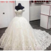 Свадебное платье Vestido De Noiva с открытыми плечами по индивидуальному заказу, свадебное платье больших размеров с кружевной аппликацией, robe de mariée