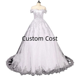 Vestido De Noiva, кружевное свадебное платье с жемчугом, халат принцессы Mariage, большие размеры, свадебные платья с длинным шлейфом
