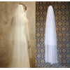 Фата свадебная двухслойная с гребнем, элегантная Мягкая сетчатая, Белый/цвет слоновой кости, аксессуары для невесты