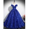 Бальное платье по индивидуальному заказу, платья Quinceanera, блестящие блестящие платья для выпускного вечера, дня рождения, вечерние платья