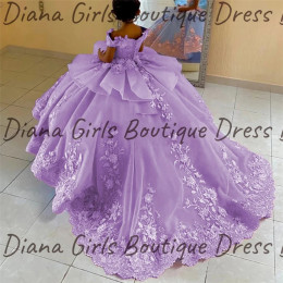 Роскошное двухцветное платье с цветочным узором для девочек, свадебные платья, бальное платье принцессы с аппликацией, детский подарок на день рождения, платья для первого причастия