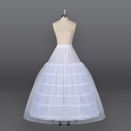 Длинный свадебный подъюбник LOUIS NOVIAS из кринолина для бального платья, Нижняя юбка, свадебные аксессуары