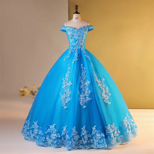 Ashley Gloria Дешевые 15 платьев Quinceanera 2024 Новое бальное платье Сладкие вечерние платья Платье для 15 лет Платья для Quinceanera