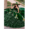 Элегантное бархатное платье Quinceanera красочные Цветочные Переводные картинки многослойное милое платье 16 слоев на 15 лет