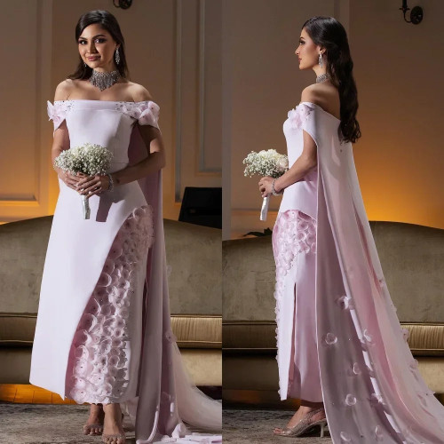 Изысканные трикотажные плиссированные цветочные платья трапециевидной формы с открытыми плечами, платья миди для встречи выпускников, современный стиль, пасторальные унисекс для