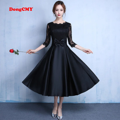 ВЕЧЕРНЫЕ ПЛАТЬЯ ROBE DE ROIREE DONGCMY НОВАЯ МОДНАЯ ВЕЧЕРИНКА 2025 КРУЖЕВНОЕ ЧЕРНОЕ ПЛЮСНОЕ РАЗМЕР GALA ABITI DA СЕРАЯ ФОРМАЛЬНЫЕ ПЛАТЬЯ
