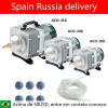 Hailea ACO-208 ACO-308 ACO-318 электромагнитный воздушный компрессор портативный аквариум кои пузырь аквариум воздушный насос пруд аэратор
