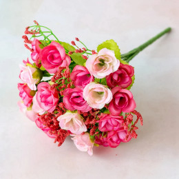 Удобные искусственные цветы Bequem Kelealiche Blumen Bouquet Decoration Dekoration Поддельные 7 ветвей 7 Zweige Plant