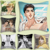 Jinx BL Comics Pillow Covers Cartoon Sofa Decorative Home Double-sided Printing Short Plush Cute Cushion Cover