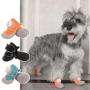 1PAIR NONSLIP DOG BOOT Offerice Puppies Shoes Soft Soles Dog Paw Protectors Y5GB