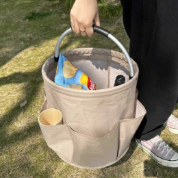 Профессиональная чистящая сумка Caddy Tote-17л, складная сумка для хранения с усиленными ручками, многофункциональная сумка-органайзер для пикника/на открытом воздухе