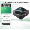 Для Peak Mi R1 Nano Ultra-Short Focus Лазерный проектор Домашняя настенная проекция Super Close Distance P HD Laser TV Tencent Aurora