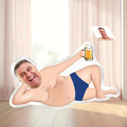 Подушка для лица I Love You по индивидуальному заказу, плюшевые подарки для фотосессий, юбилеев и фестивалей.