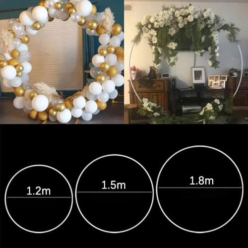 Круглая арка для воздушных шаров, круглая подставка, держатель, рамка, кольцо, декор для воздушных шаров на день рождения, украшения для свадебной вечеринки, фон для детского душа