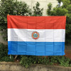 Женский флаг, парагвайский флаг, 90x150 см, полиэстер, подвесной парагвайский национальный флаг, внутренний и наружный фонарь