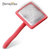 Benepaw профессиональная щетка-пуходерка для домашних животных, мягкая массажная щетка для ухода за шпильками из нержавеющей стали, расческа для кошек и собак, удаление шерсти, подшерсток