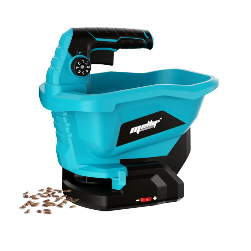 Беспроводной ручной разбрасыватель для аккумулятора Makita 18 В BL1830, портативный электрический разбрасыватель для семян травы, соли, удобрений (только инструмент)
