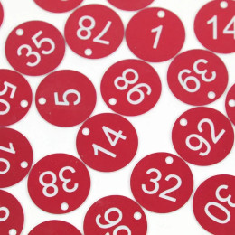50 шт./компл. 1-100 пронумерованные таблички, бирки для улья, товары для домашнего скота, пчеловодства, красный пчелиный улей, коробка для спасения, наборы садовых инструментов