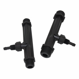 Трубка Вентури 1/2"3/4"наружная резьба сельскохозяйственный инжектор удобрений автоматическая система внесения удобрений принадлежности для орошения сада