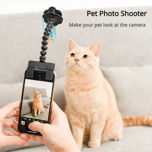 Фотоартефакты для домашних животных, кошки, собаки, смотрите на телефон, кронштейн для камеры, зажим для селфи, детские товары, игрушки для домашних животных
