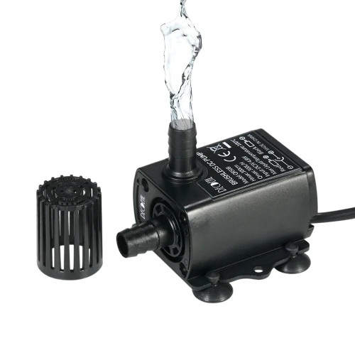 USB DC5V 4,8 Вт ультра-тихий мини-бесщеточный водяной насос водонепроницаемый погружной фонтан аквариум циркулирующий 300 л/ч подъем 300 см